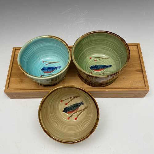 Bluebird Nest Bowl