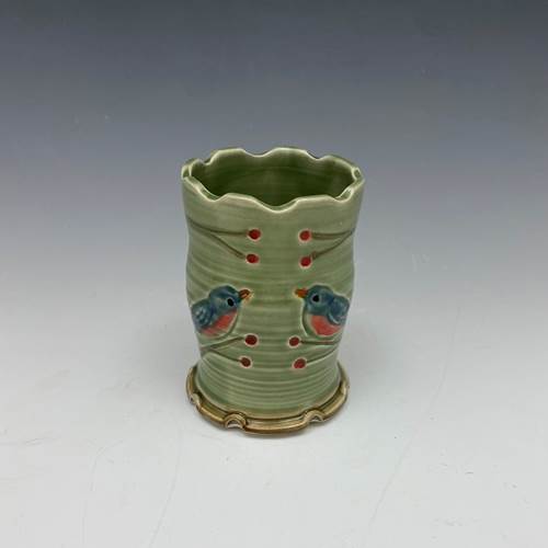 Bluebird Tumbler/Vase
