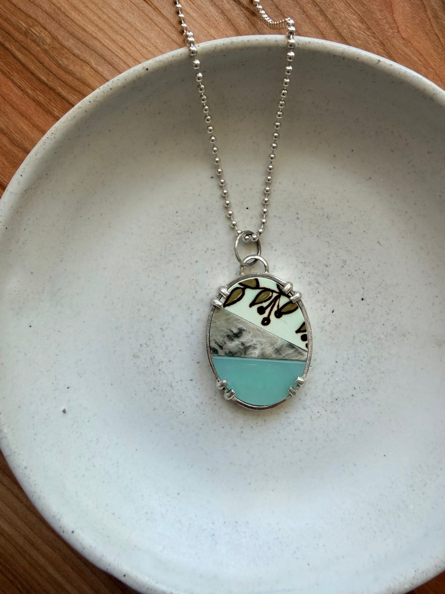 Stone Fire Necklace