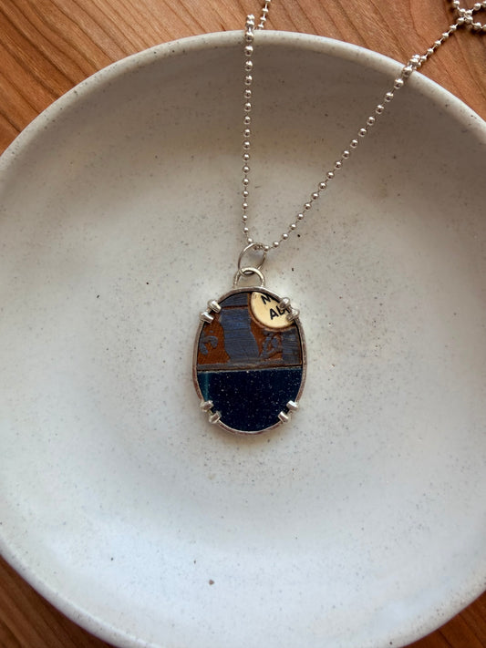 Leland Owl Necklace