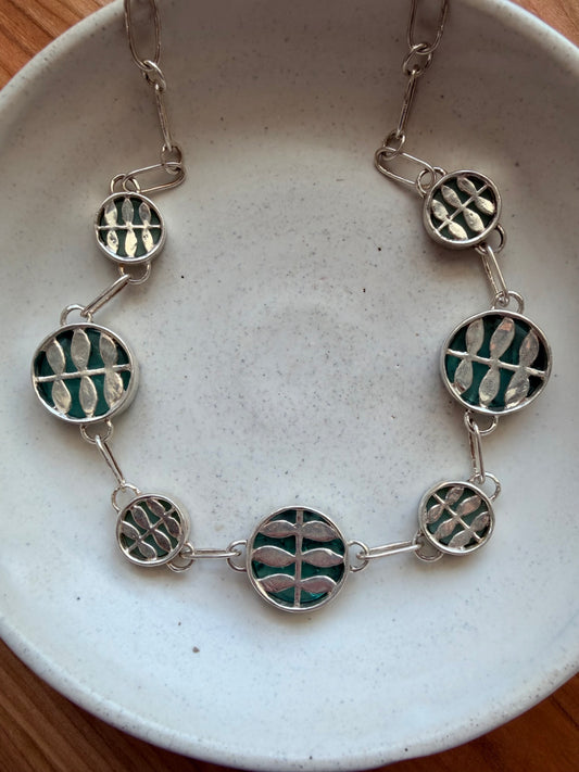 Spring Glass Necklace
