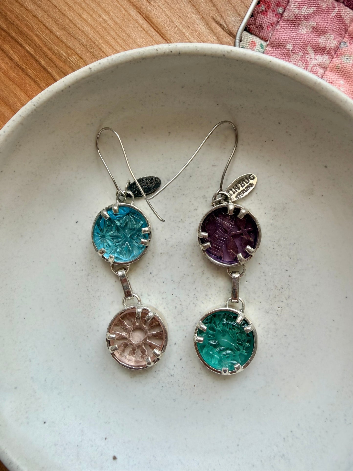 Pastel Bouquet Earrings