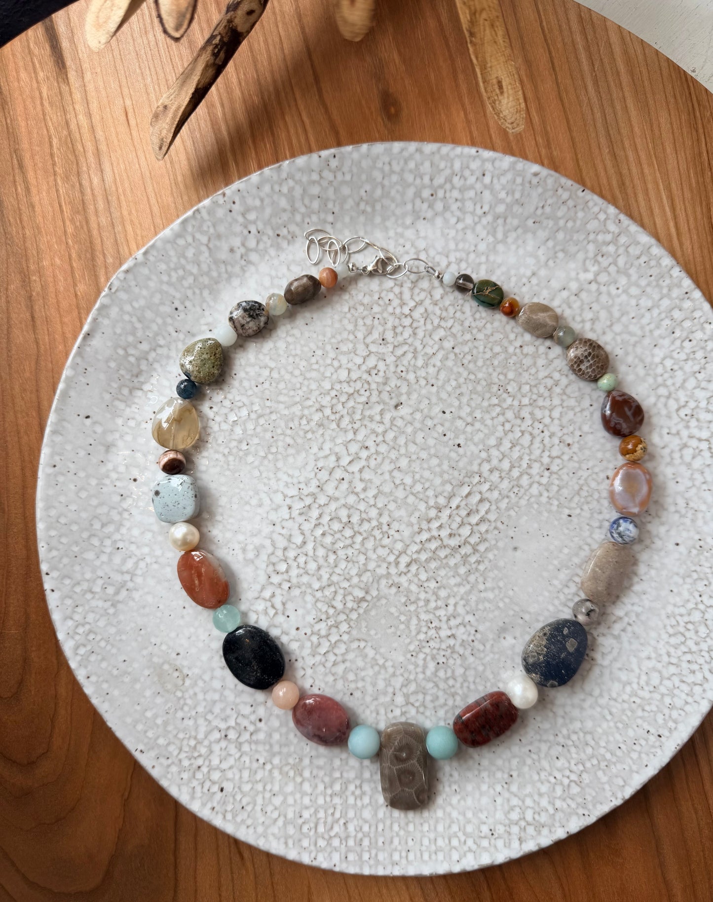 Walk the Beach Necklace - 80% MI Stone (Two Styles)