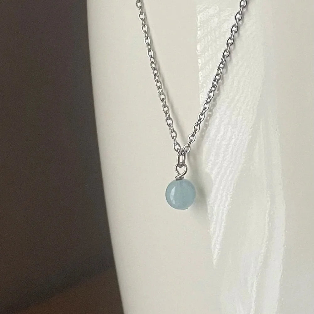 The Sailors Stone/Aquamarine Necklace