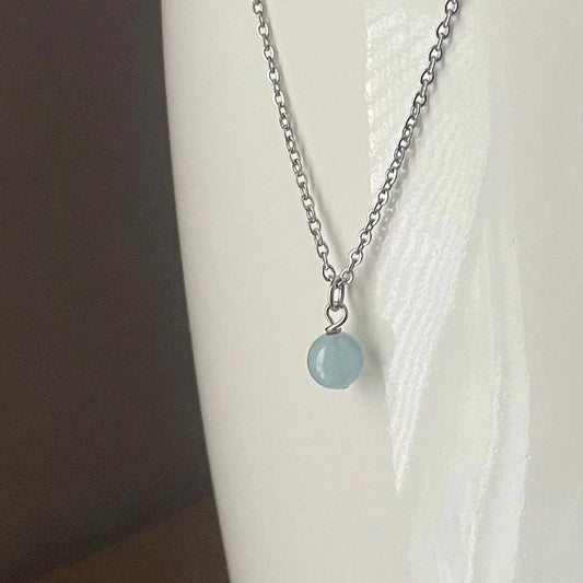 The Sailors Stone/Aquamarine Necklace