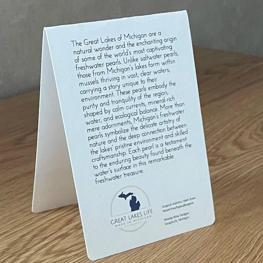 Great Lakes Freshwater Pearl Earrings