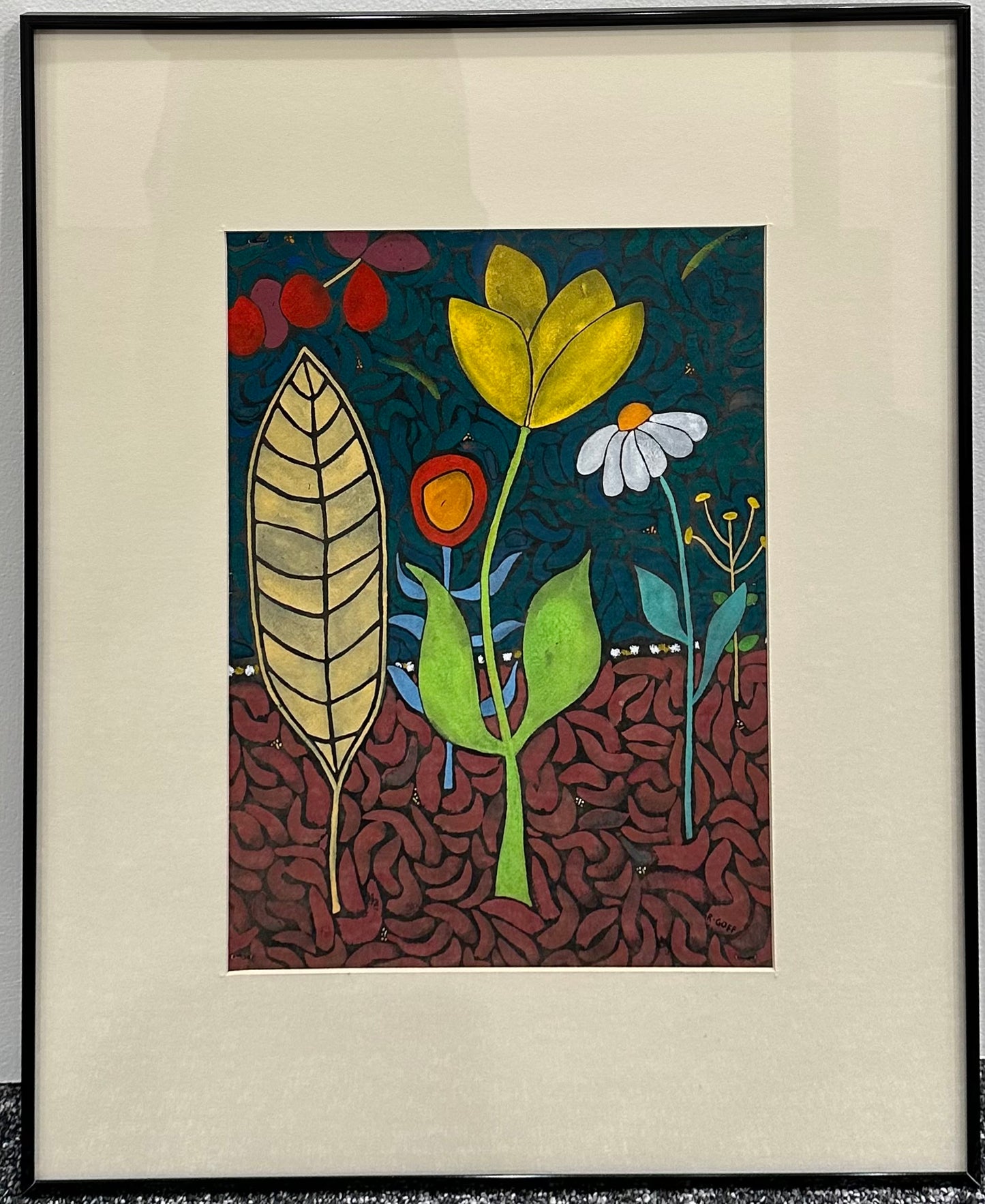 Neon Garden - 23x19 Original