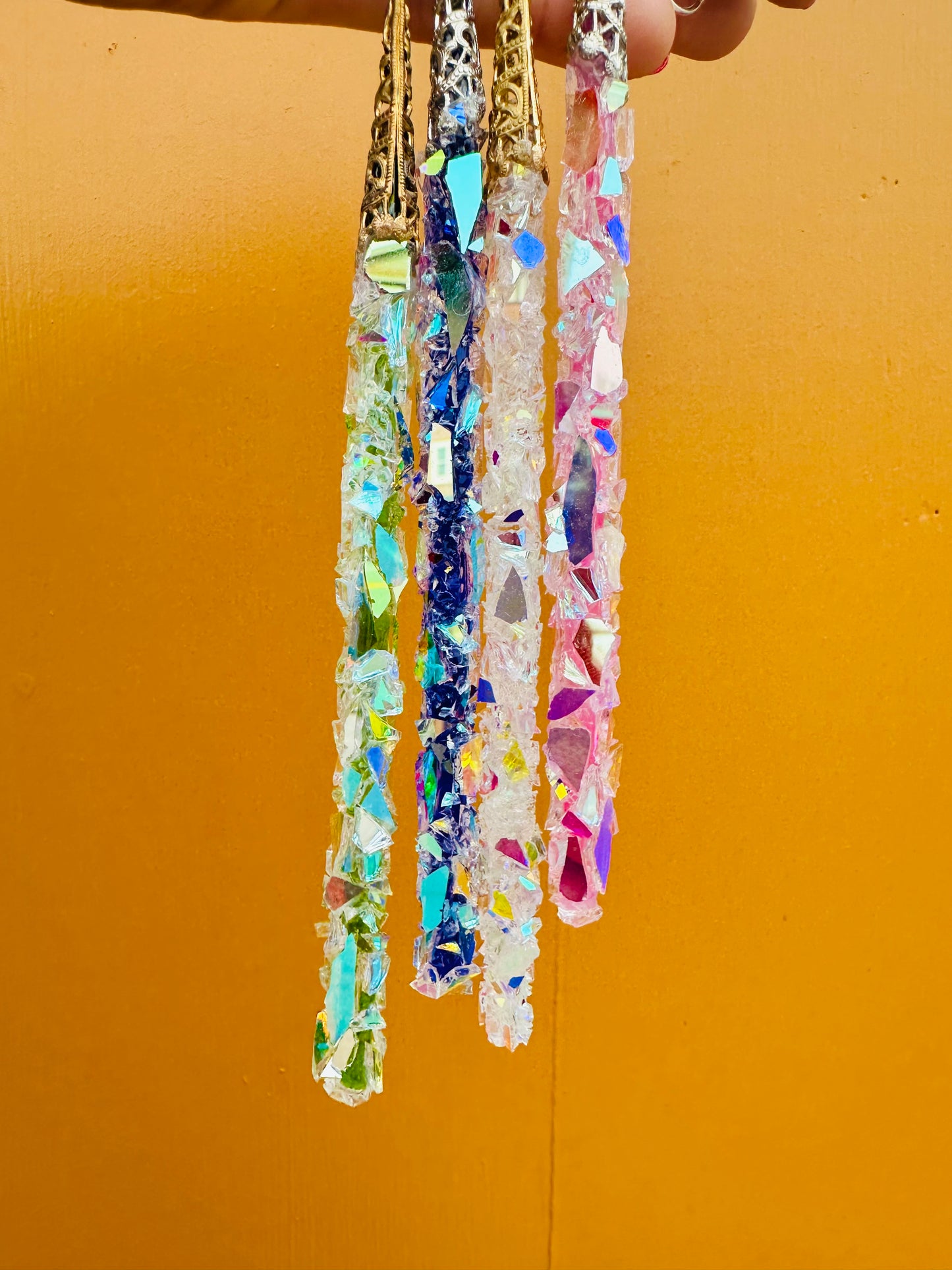 Dichroic Suncatchers