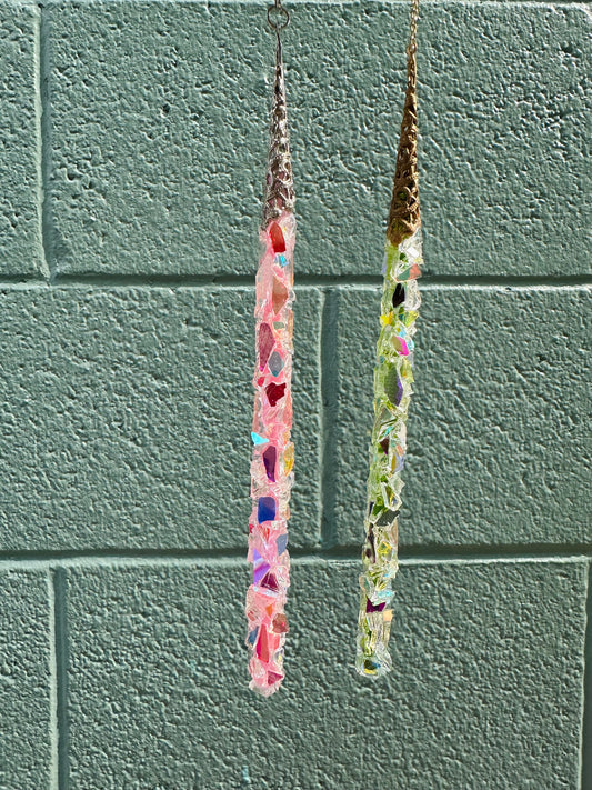 Dichroic Suncatchers