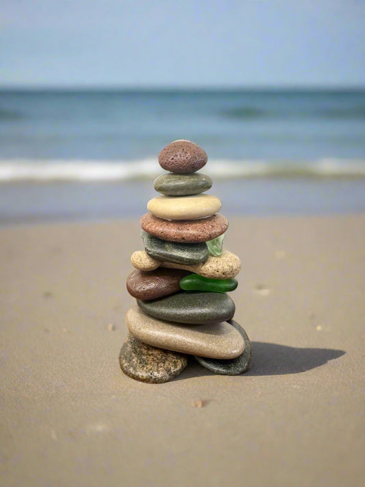 Small Great Lakes Stone Cairn