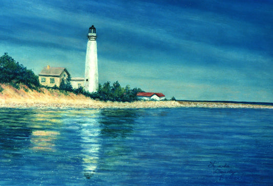 "Manitou Lighthouse" Print - 11 x 14
