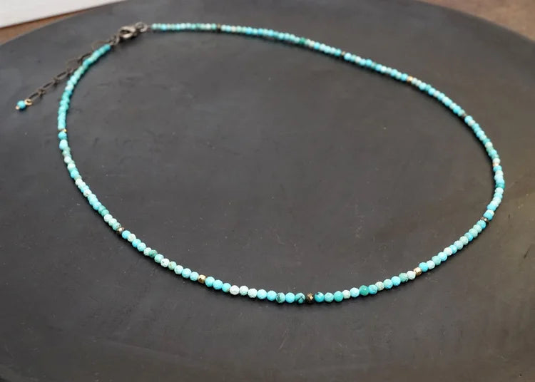Turquoise Strand Necklace