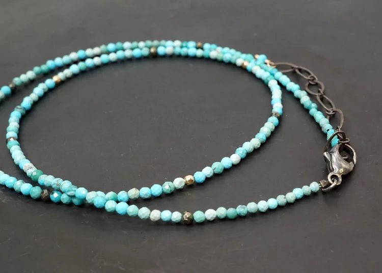 Turquoise Strand Necklace