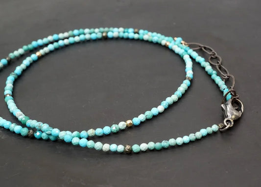 Turquoise Strand Necklace