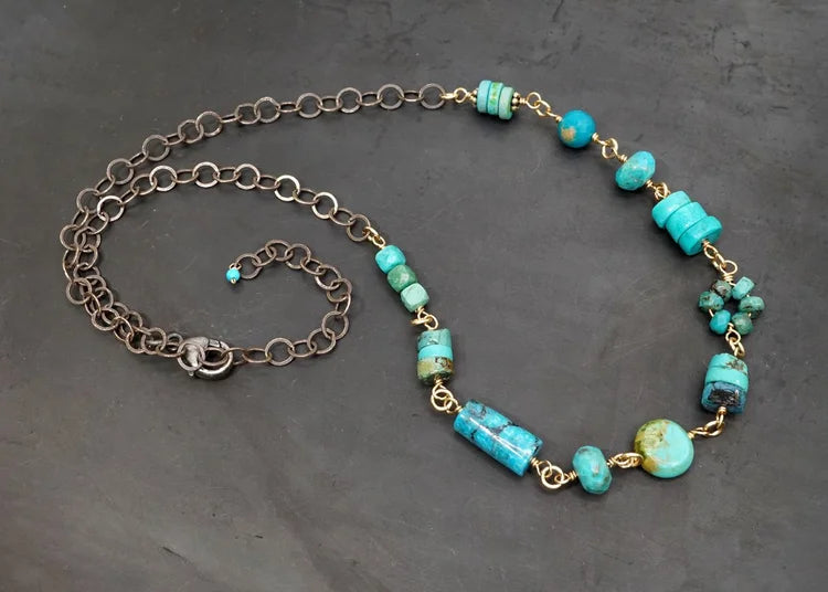 Turquoise Smorgasbord Necklace