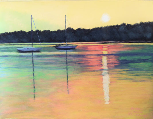 "Suttons Bay Sunrise" 11 x 14 Gallery Wrapped Canvas Print