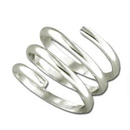 Coil Ring: Sterling Silver / 7