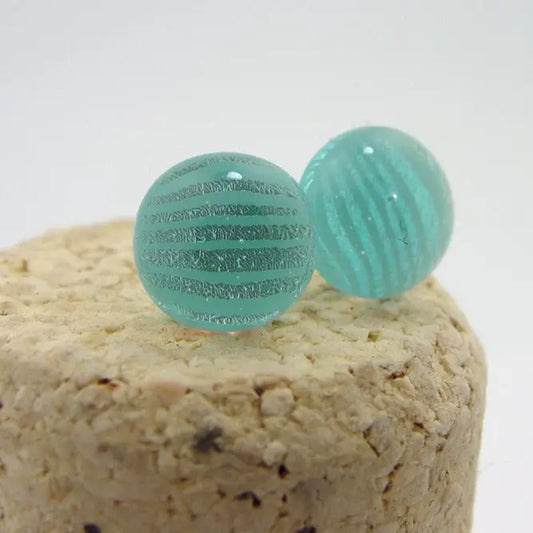 Zarape (Aqua) Post Earrings
