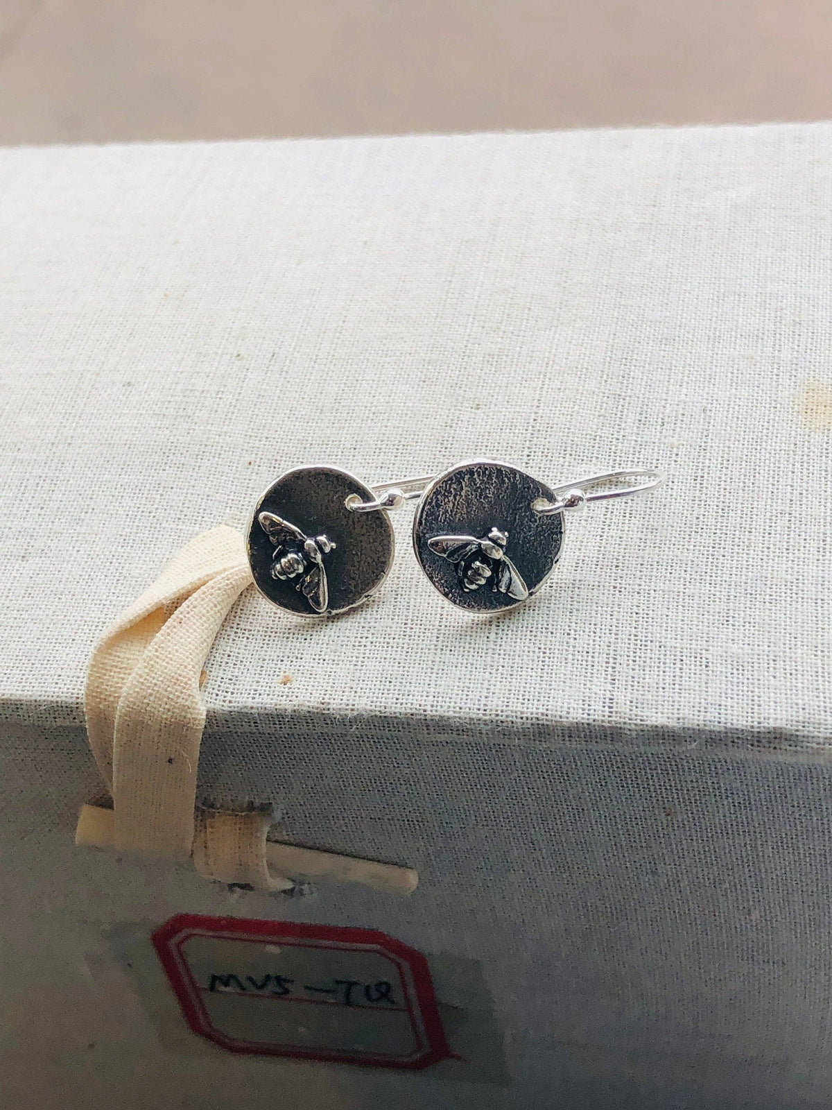 Bee's Knees Earring in Solid Sterling Silver