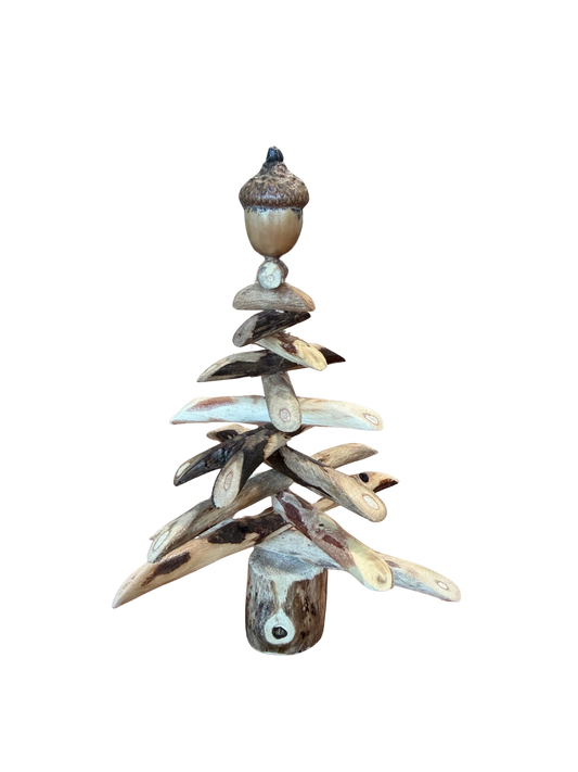 Hardwood Tree - 6" with Acorn Top (SLM-0003A)