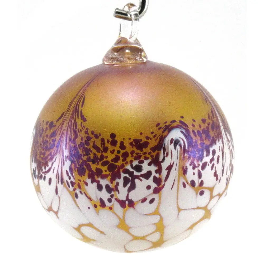 Artisan Ornament - Splash of Gold