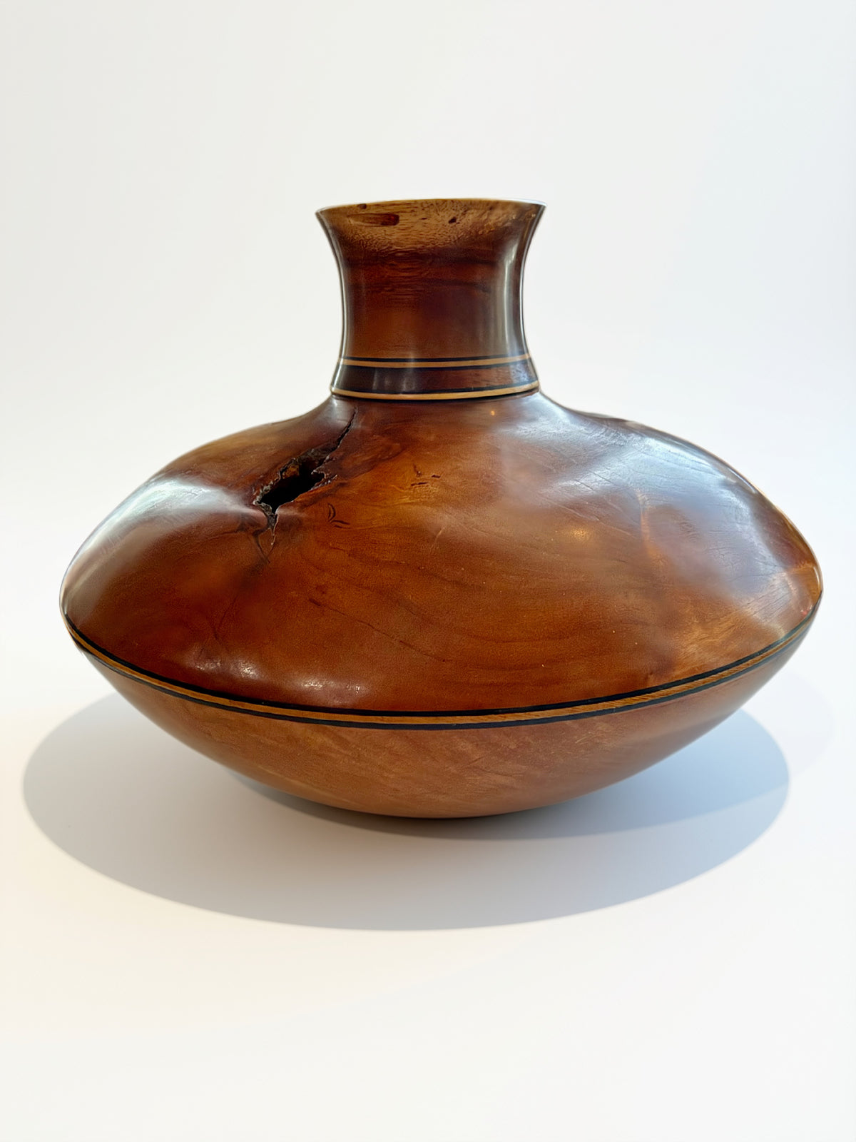 Vase w/ Cherrywood & Applewood