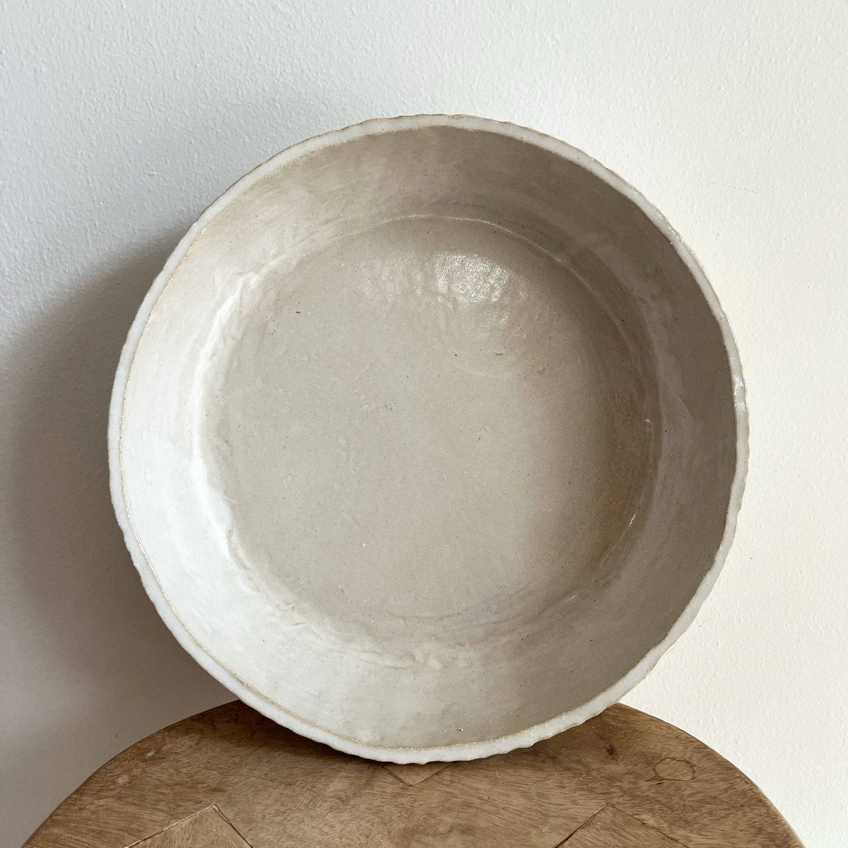 Ribbed Serving Bowl: Large