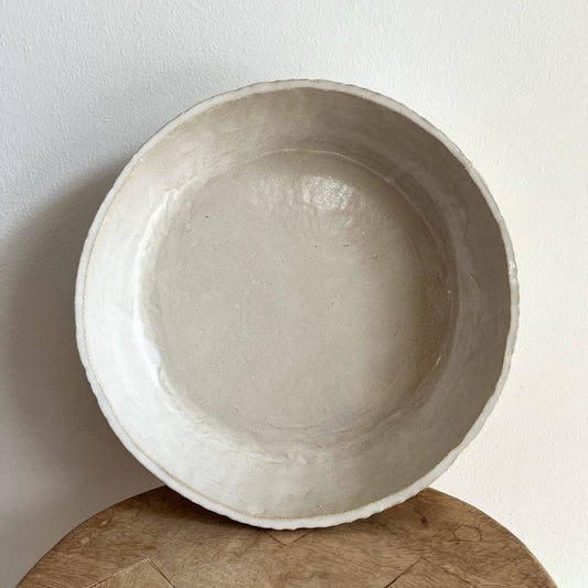 Ribbed Serving Bowl: Large
