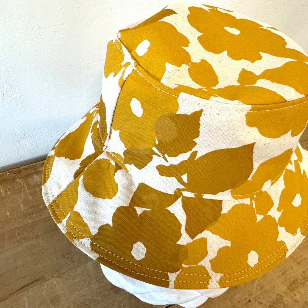 Yolk + Mustard Anita Bucket Hat: Large