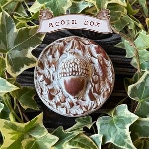 Acorn Trinket Box