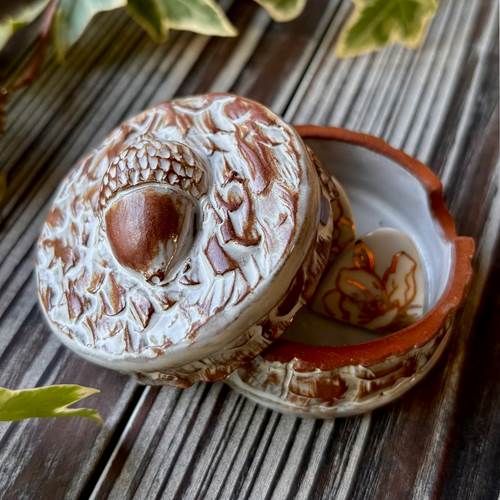 Acorn Trinket Box