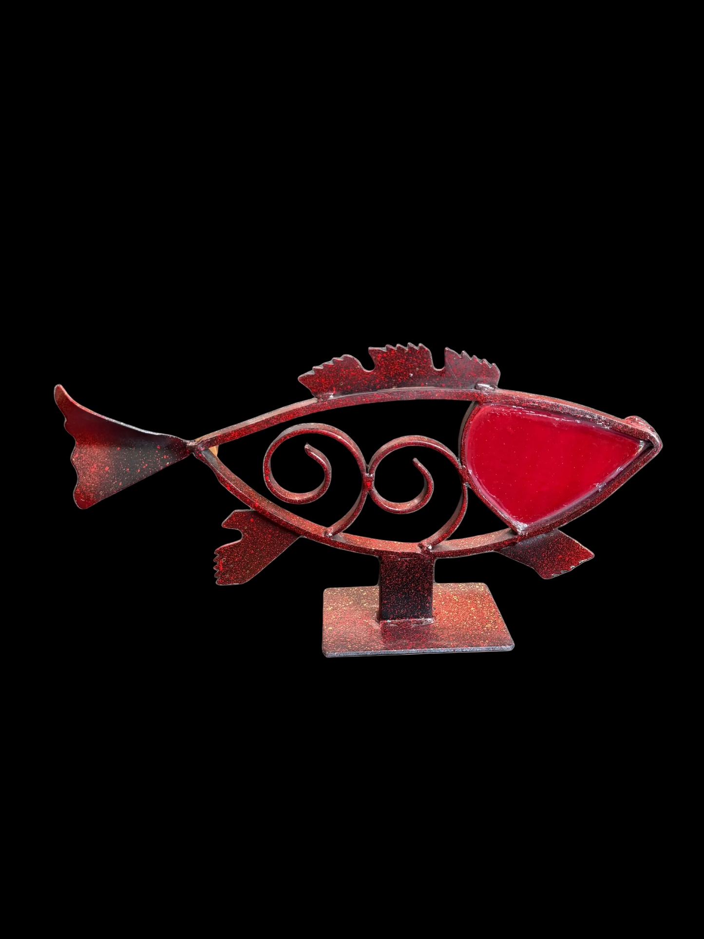 Steel and Glass Fish (Two Styles)