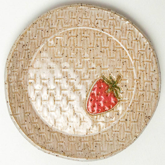 Strawberry Trinket Dish