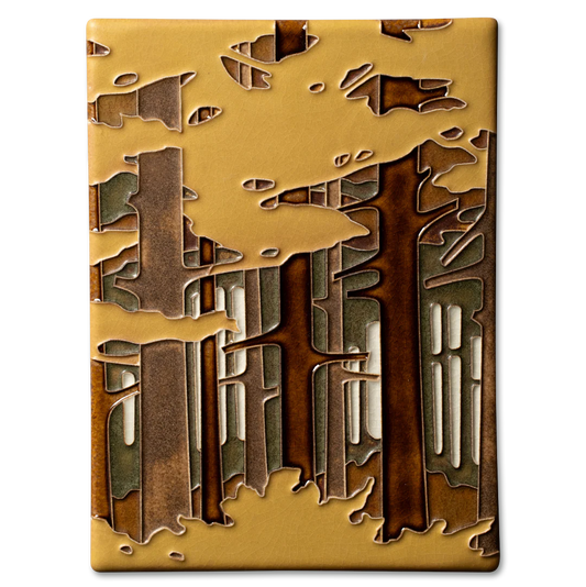 Autumn Woodland Tile 6x8