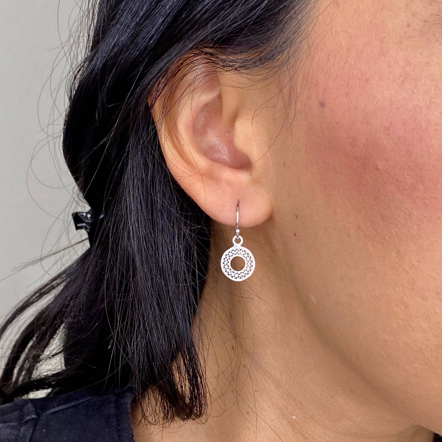 Valeria Gold Extra Small Earrings Filigree