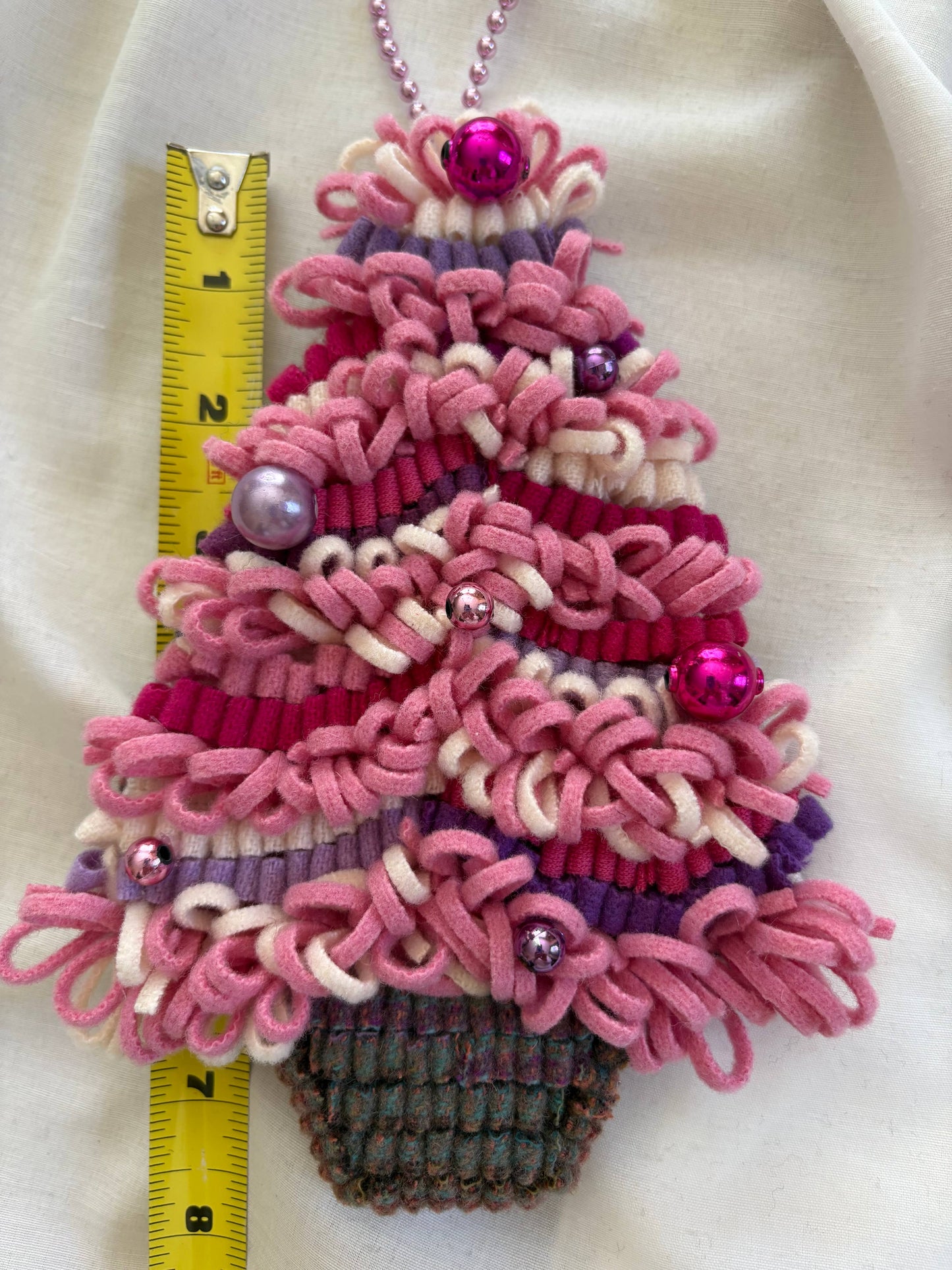 Sugarplum Cheery Tree - Hooked Rug Christmas Decor