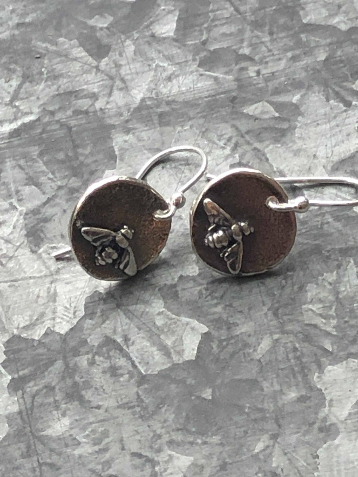 Bee's Knees Earring in Solid Sterling Silver