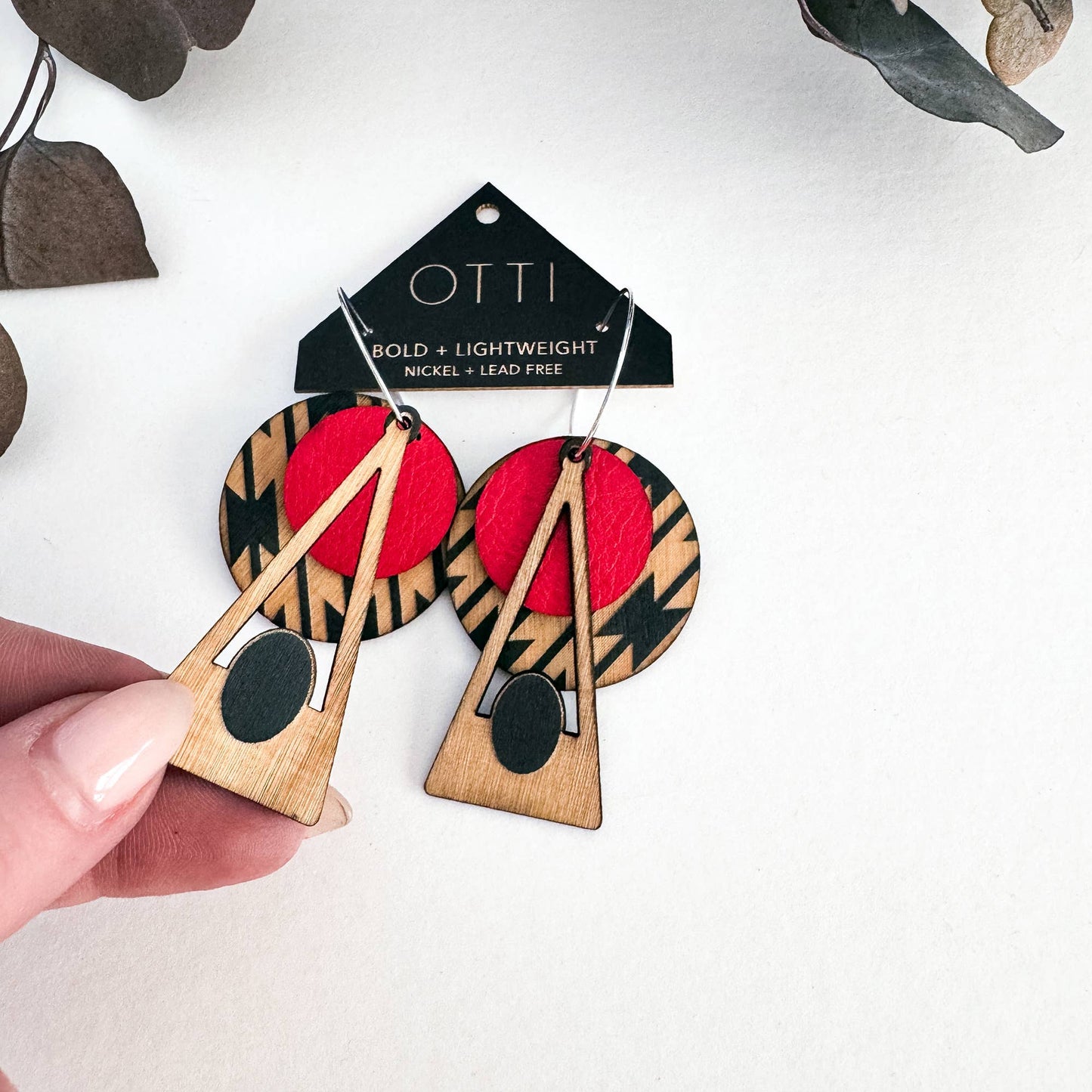 Architectural Leather+Birch Limited Spring: PAPRIKA: Wright Paprika / Basic Silver