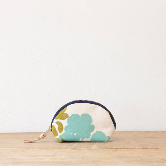 Seaweed Hazel Darlene Navy Zip Bag