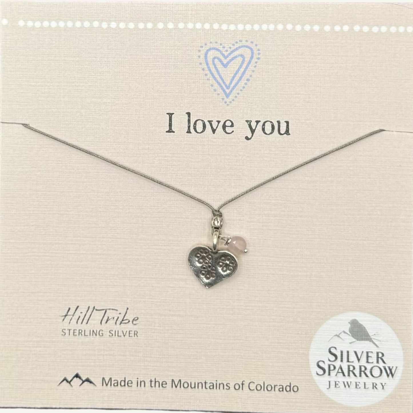 I Love You, Hill Tribe Necklace