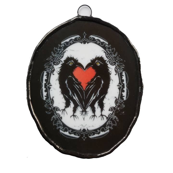 Crows | Glass Art