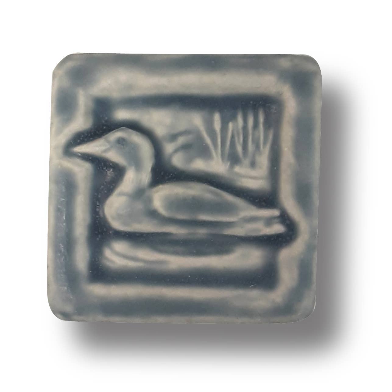 Loon Art Tile 2x2" Water Bird Pond theme Nature decor Birds: Freshwater glaze