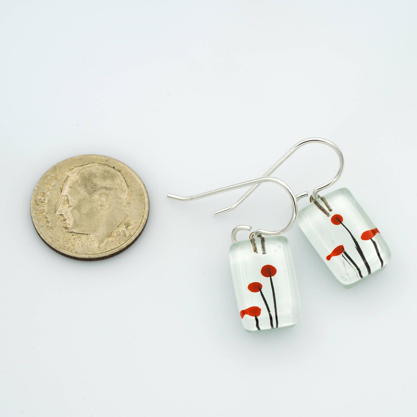 Momo Poppies Small Drop Earrings