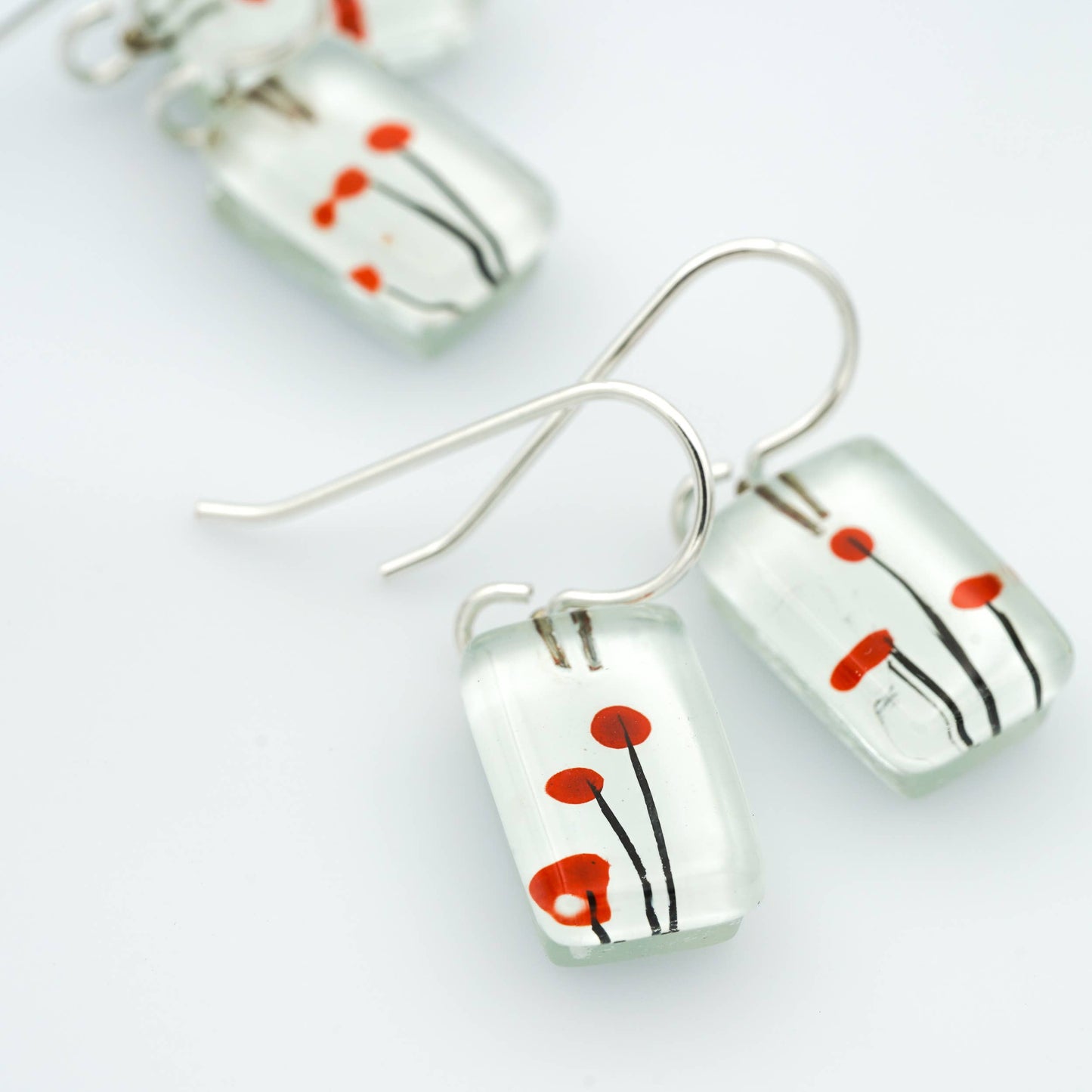 Momo Poppies Small Drop Earrings