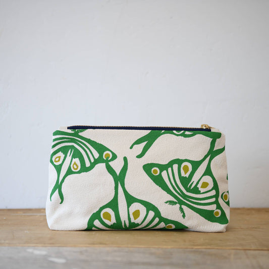 Luna Laura Bag: Kelly + Pea / Navy Zip