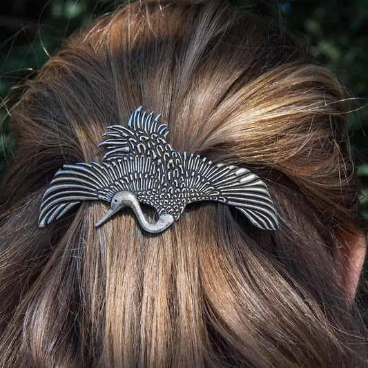 Crane Hair Clip