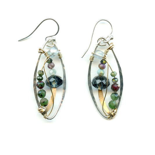 Crystal Garden Earrings