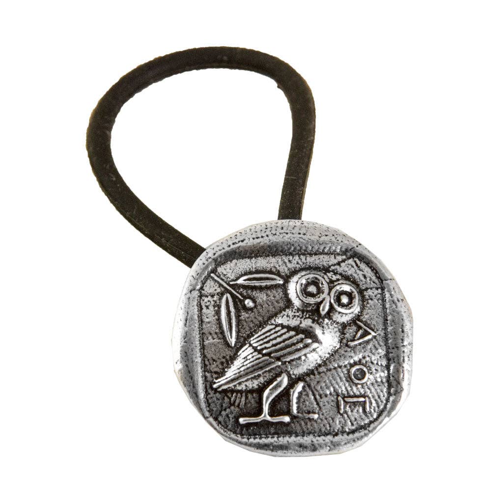 Ponytail Holder - Athena's Owl