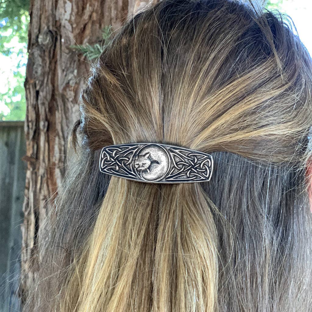 Barrette - Dreaming Cat 70mm