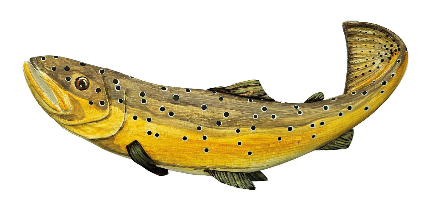 Trout Wall Plaque: Brook Trout